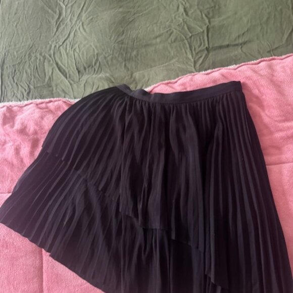 Aritzia Wolford pleated Black skirt - Picture 3 of 4
